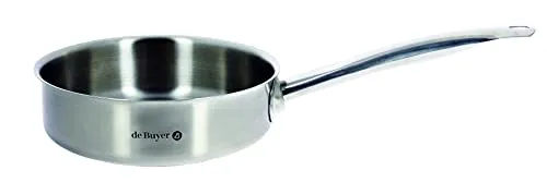 DE BUYER Überwurf, gerade, Ø 28 cm - Hochwertiger Überwurf für Sautépfannen, ideal zum Anbraten und Garen. Mit praktischem Durchmesser von 28 cm für vielseitige Kochmöglichkeiten.