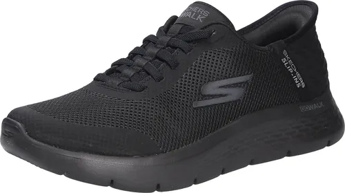 Skechers GO WALK FLEX - HANDS UP Herren Sneaker Schwarz - Sneaker für Herren mit Stretch Fit® Technologie für perfekten Sitz und ULTRA GO® Dämpfung für außergewöhnlichen Komfort. Ideal für aktive Männer, die Stil und Bequemlichkeit suchen.