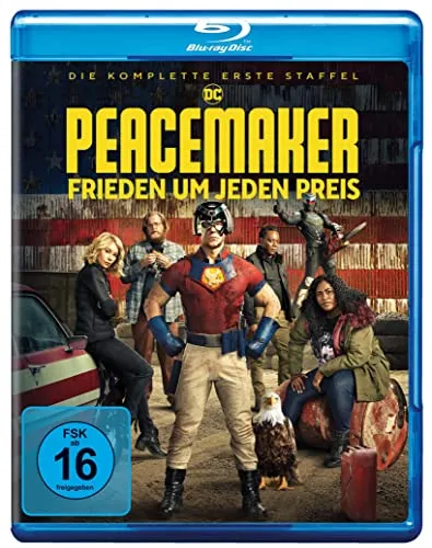 Peacemaker - Staffel 1 [Blu-ray] - Actiongeladene Serie mit humorvollem Touch, freigegeben ab 16 Jahren, perfekt für Fans von Superhelden und spannenden Geschichten.
