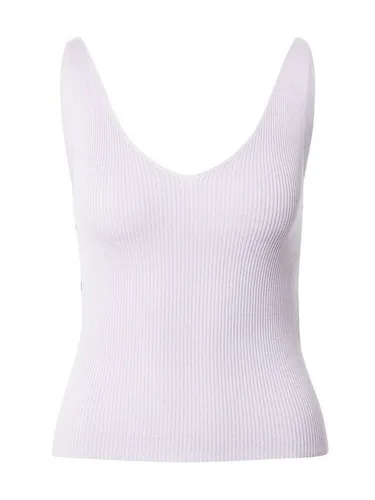 JDY Stricktop Nanna in Lila – Figurbetont und Ärmellos - Elegantes, ärmelloses Stricktop aus einer hochwertigen Viskose-Mischung. Ideal für stilvolle Outfits und den täglichen Komfort. Perfekte Passform in Größe L.