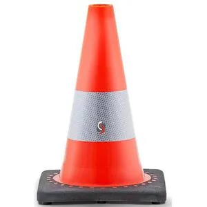 UvV Leitkegel FLEX0210, Höhe 30cm, mit RA2/B Reflexfolie, orange