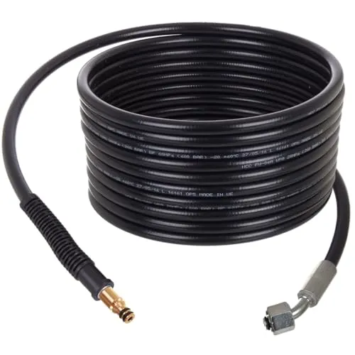 TECHKAR 200bar Hochdruckschlauch 5m lang kompatibel mit PARKSIDE PHD 150 170 Hochdruckreiniger mit Schlauchtrommel