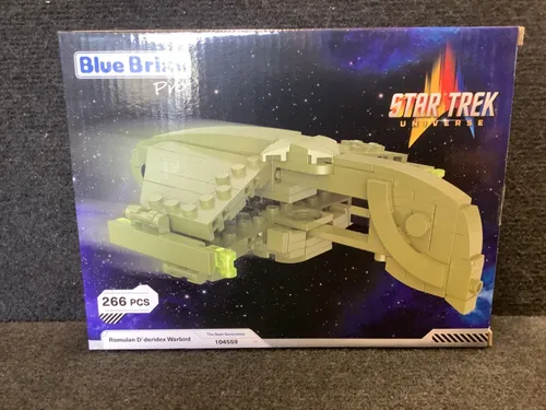 Neu ! Bluebrixx Star Trek 104559 Romulan D’deridex Warbird ungeöffnet!