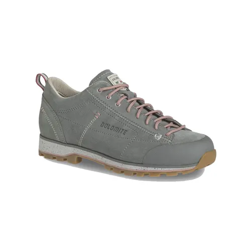 DOLOMITE Damen Halbschuhe DOL Shoe W's 54 Low Evo - Wanderschuhe aus nachhaltigem Wildleder mit recyceltem Mesh-Futter, ideal für umweltbewusste Frauen. Die Dolomite Vibram Laufsohle bietet optimalen Halt auf jedem Terrain.