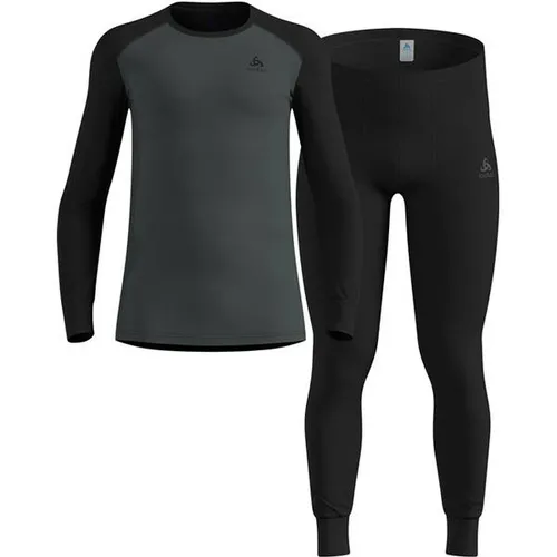 ODLO SET ACTIVE ECO WARM Longsleeve & Hose 2026 - XXL - Funktionsunterwäsche für kalte Tage, hält dich warm und trocken mit optimalem Temperaturausgleich und ZeroScent-Technologie gegen Gerüche. Ideal für Abenteuer im Schnee!