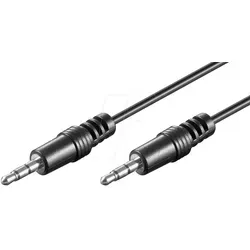 AVK 119Q-100 - Audio Kabel, 3,5 mm Stereo Klinkenstecker, 10 m