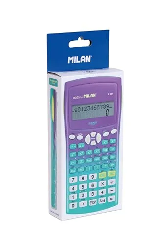 MILAN® Wissenschaftlicher Taschenrechner M240 Sunset, Grün-Lila