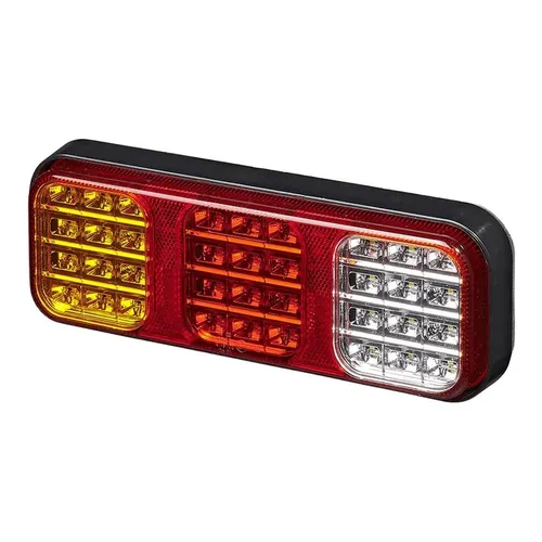Rückleuchte 5 Funktionen 284x100mm 36LED - Lichter, Leuchten & Blinker - Vielseitige Rückleuchte mit 5 Funktionen und 36 LEDs für optimale Sichtbarkeit und Sicherheit im Straßenverkehr.