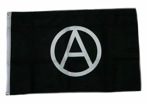 Flagge / Fahne Anarchie Hissflagge Hissflagge 90 x 150 cm