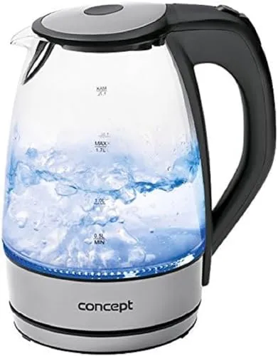 Concept RK-4030 Wasserkocher, 1,7 l, Edelstahl