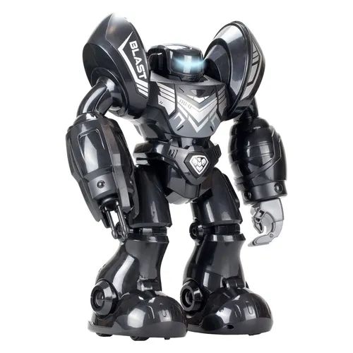 Silverlit Robo Blast - ferngesteuerter Roboter - Actionfiguren - Programmierbarer Roboter mit Projektilwerfer, der tanzt, Musik spielt und bis zu 20 Befehle ausführen kann. Ideal für Kinder ab 5 Jahren!