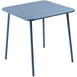 BERGAME 4-Sitzer-Quadrattisch 70x70cm Blau
