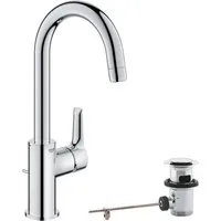Grohe QuickFix Waschtischarmatur Einhebelmischer Start Alira Chrom L
