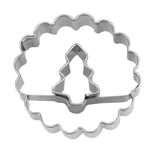 Städter Linzer-Ausstecher Tanne in Ring ø 4 cm/H 1,5 cm gewellt