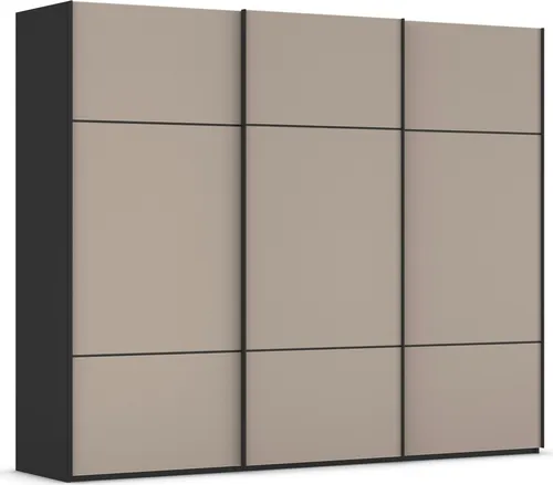 RAUCH SCALE-TRIO Schwebetürenschrank in schwarz von Rauch
