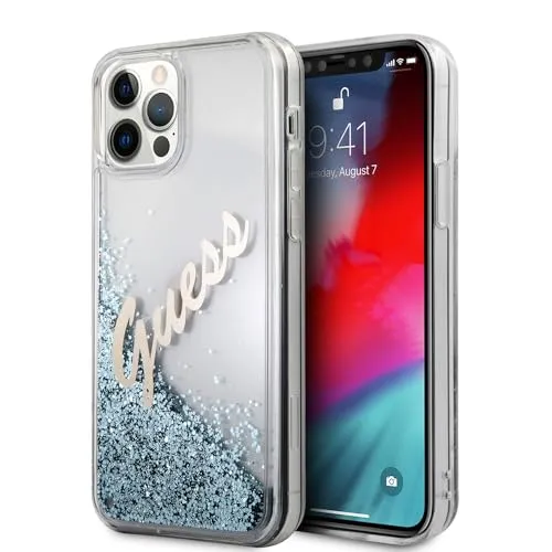 Guess GUHCP12LGLVSBL Hülle für iPhone 12 Pro Max 6,7