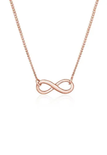 Elli Kette mit Anhänger Kette Infinity Unendlichkeit Symbol 925 Silber, Infinity