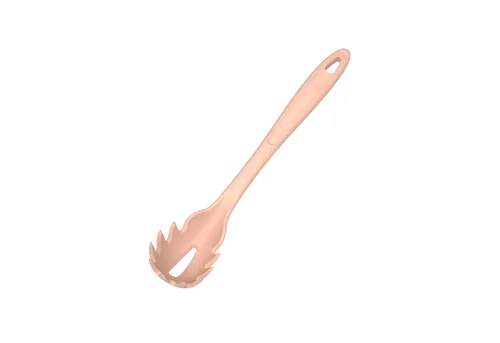 Kochblume Nudellöffel Pastalöffel Altrosa