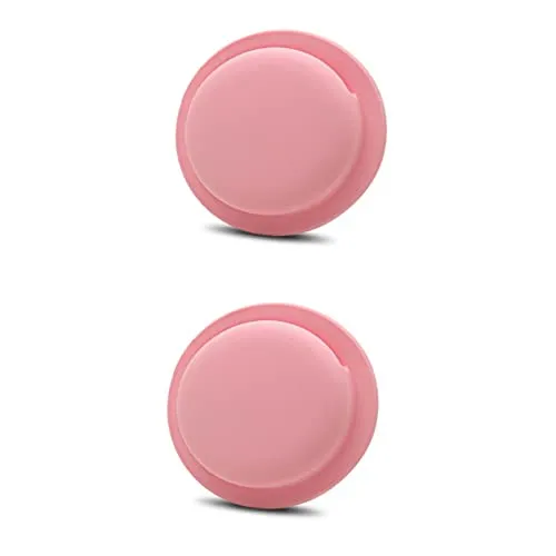 CoverKingz [2er Pack] Silikonhülle kompatibel mit AirTags 2021 klebend – Air Tag Selbstklebende Hülle - Klebehalterung – Airtag Aufkleber – Silikon Case Halterung Rosa