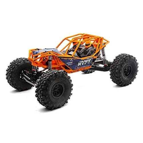 Axial RC Truck 1/10 RBX10 Ryft 4WD Brushless Rock Bouncer RTR (Batterie und Ladegerät nicht im Lieferumfang enthalten), Orange, AXI03005T1