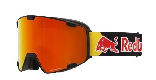 Red Bull Snow Goggle PARK-20RE2 - Skibrillen mit Anti Fog Coating und Doppelglas für fogfreie Sicht. Ideal für klare Sicht ohne Verzerrungen und maximalen Schutz.