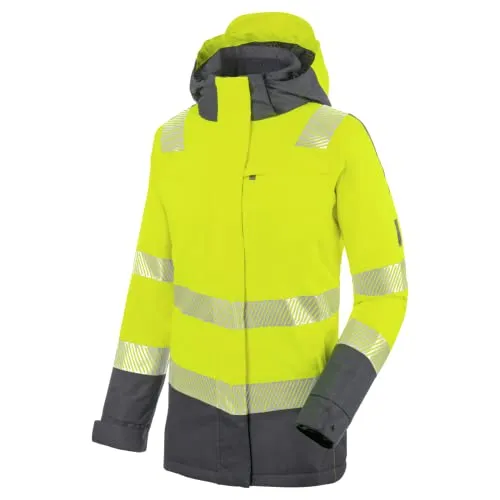 WÜRTH MODYF Warnschutz Parka Neon – Reflektierende Arbeitsjacke Größe L