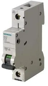 Siemens 5SL61206 Leitungsschutzschalter 230/400V, 6kA, 1-Polig, B-Charakteristik, 20A