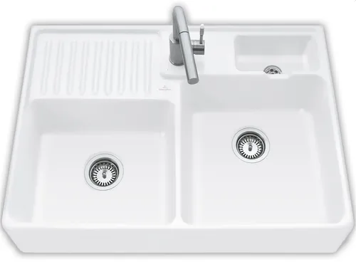 Villeroy & Boch Spülstein Doppelbecken Stone White von Villeroy & Boch