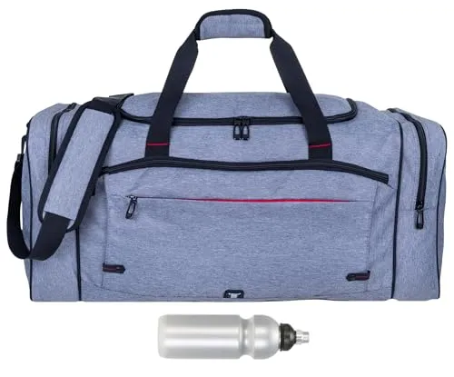 Sporttasche Damen Herren mit Schuhfach XL 69 cm - Accent 1358 XL - Klassische Sporttasche mit 55 Liter Volumen, ideal für Fitness und Reisen. Inkl. Trinkflasche und praktischen Außentaschen für optimale Organisation.