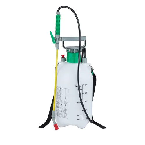 Drucksprühgerät 5 Liter - Ideal für Gartenpflege - Gartensprühgeräte mit 3 bar Druck, leicht und handlich für präzises Sprühen von Pflanzen. Perfekt für Gärtner und Hobbygärtner.