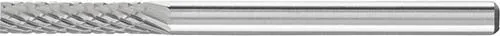 Hartmetall-Kleinfrässtift mit 3-mm-Schaft, Zylinderform ZYA, Zahnung 4 Form: ZYA 0313|Kopf-Ø: 3 mm