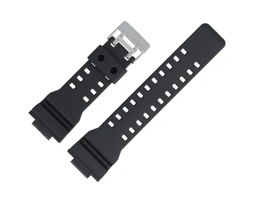 CASIO Uhrenarmband 29mm Kunststoff Schwarz GA-100