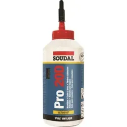Soudal Holzleim Pro 20D weiss 750 g/750 ml