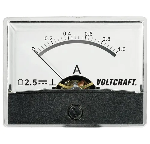 VOLTCRAFT Anzeigegerät VOLTCRAFT AM-60X46/1A/DC AM-60X46/1A/DC Einbau-Messgerät AM-60X46/1A/D, AM-60X46/1A/DC