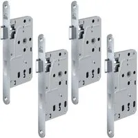 BASI Zimmertürschloss ES 927 BB DIN Links Edelstahl - Hochwertiges Zimmertürschloss für Innentüren mit elegantem Edelstahl-Rundstulp. Ideal für Neubau und Renovierung, sorgt für zuverlässige Funktion und einfache Montage. Inklusive passendem Schlüssel für sofortigen Einsatz.