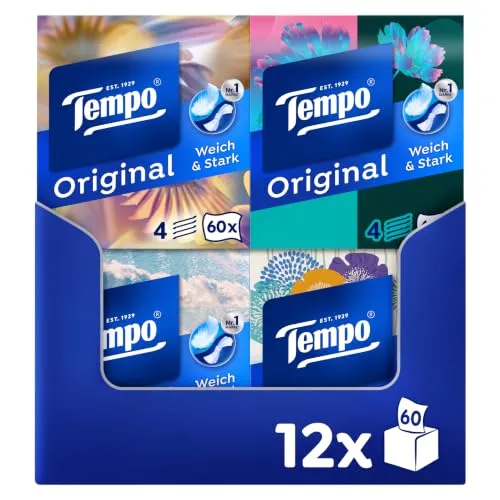 Tempo Original Taschentücher Würfelbox von Tempo