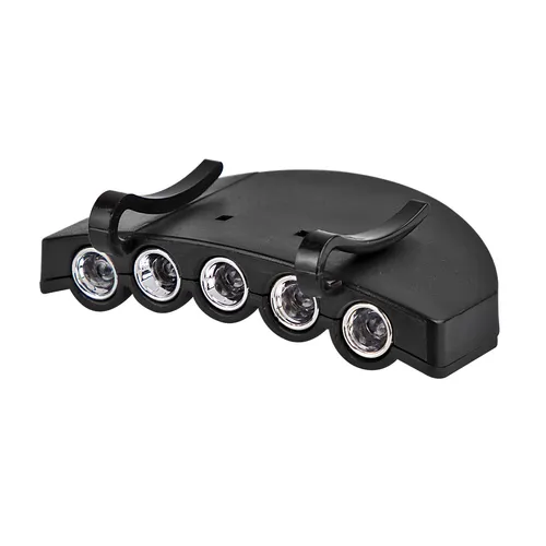 Cap Basecap Light Schildkappe Licht Beleuchtung Stirnleuchte Stirnlampe 5 LED