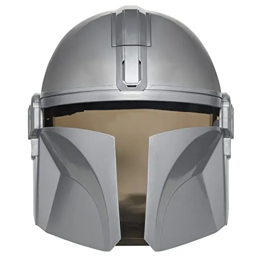 Star Wars Hasbro Elektronische Maske The Mandalorian, Kostüm The Mandalorian für Kinder, mit Tönen und Sätzen, ab 5 Jahren, mehrfarbig, Einheitsgröße
