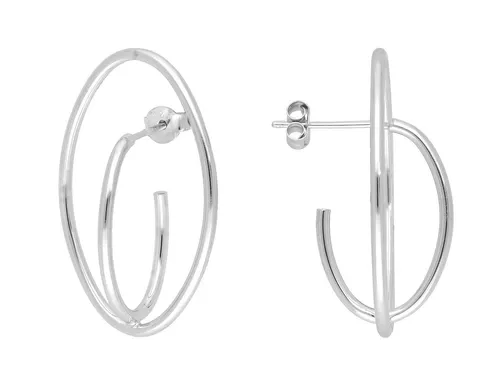 Vivance Paar Ohrstecker Modern in silber von Vivance