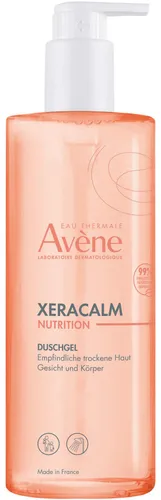 Avene Xeracalm Nutrition Duschgel 500 ml - Beruhigendes Duschgel für empfindliche und trockene Haut mit feuchtigkeitsspendender Wirkung