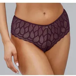 LASCANA Panty Evita aus leicht transparenter Spitze in lila von LASCANA 