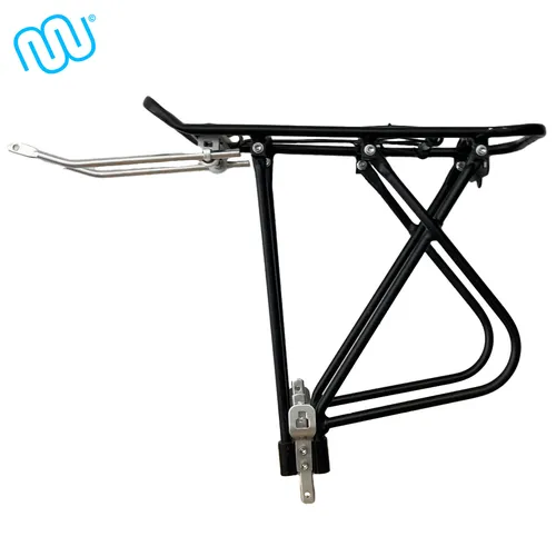 Fahrrad Gepäckträger für E-Bike Pedelecs - Stabil und Universell - Gepäckträger aus Edelstahl, verstellbar mit Reflektorhalterung, ideal für E-Bikes und Pedelecs, maximale Belastbarkeit von 20 kg.