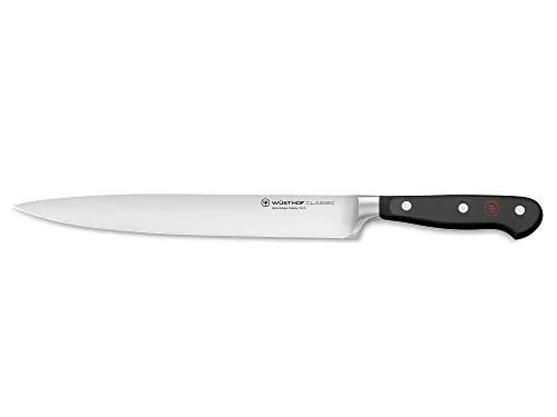Wüsthof Classic Schinkenmesser 23 cm | Vollkropf - Hochwertiges Küchenmesser aus Solingen, ideal zum Schneiden von Schinken, Fleisch und Gemüse. Die 23 cm lange Klinge garantiert präzise Schnitte und Langlebigkeit.