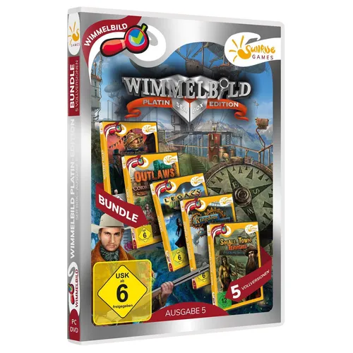 Wimmelbild Platin Edition 5er Box Volume 5 Bundle PC Vollversionen Disc NEU&OVP