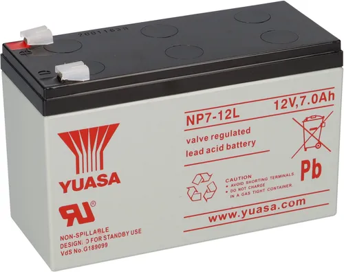 Yuasa Blei-Akku NP7-12L Pb 12V 7Ah VdS