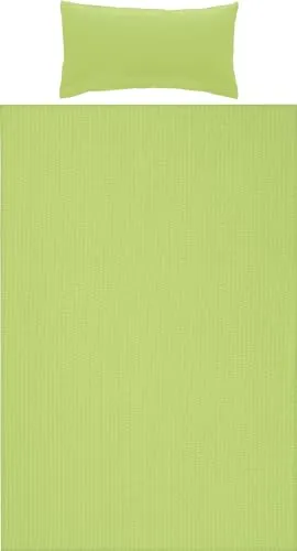 Erwin Müller Bettwäsche-Set Seersucker Uni Rosenheim in grün von Erwin Müller
