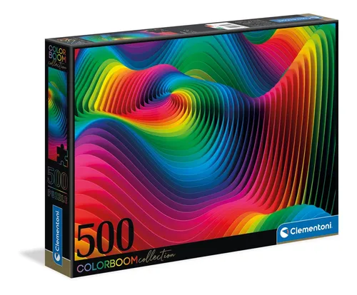Clementoni Waves - ColorBoom Puzzlespiel 500 Stück(e) Kunst