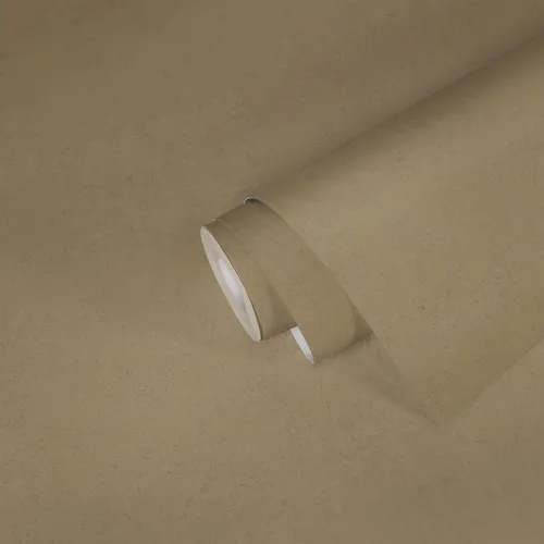 Einfarbige Tapete Beige mit Strukturdesign