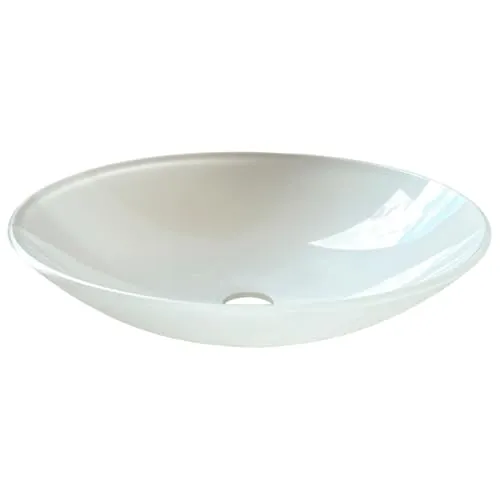 Ersatzglas Lampenglas Weiß satiniert Ø 180 mm H 40 mm Mittelbohrung 21 mm Glasschirm Milchglas für Pendelleuchte Deckenleuchte Lampenschirm