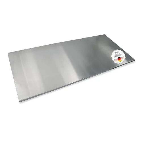 Edelstahl Knetbrett 120x50 cm von Feuerfest 123